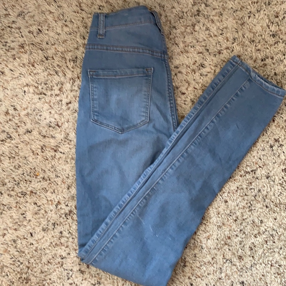 Fashion Nova Medium Wash Jeans